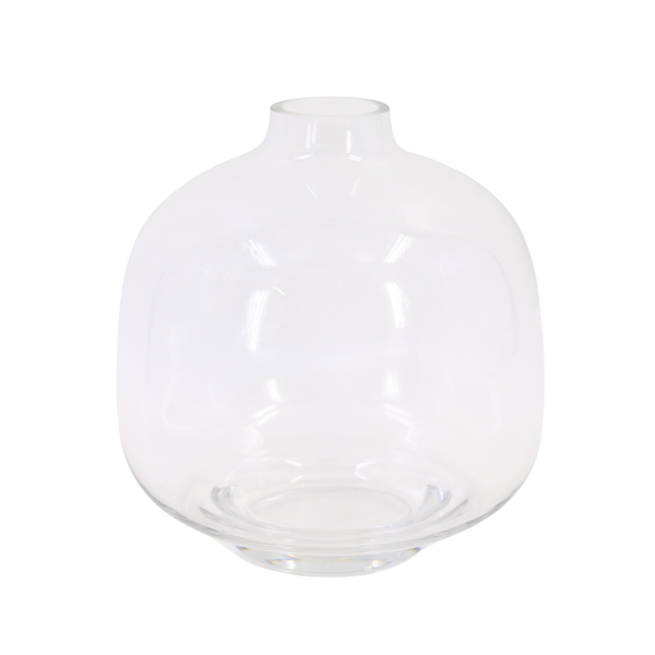 Vaso Transparente Bojudo Vidro - 63927