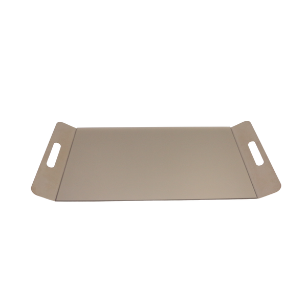 Bandeja G Champagne Tampo Vidro Bronze Metal -64520